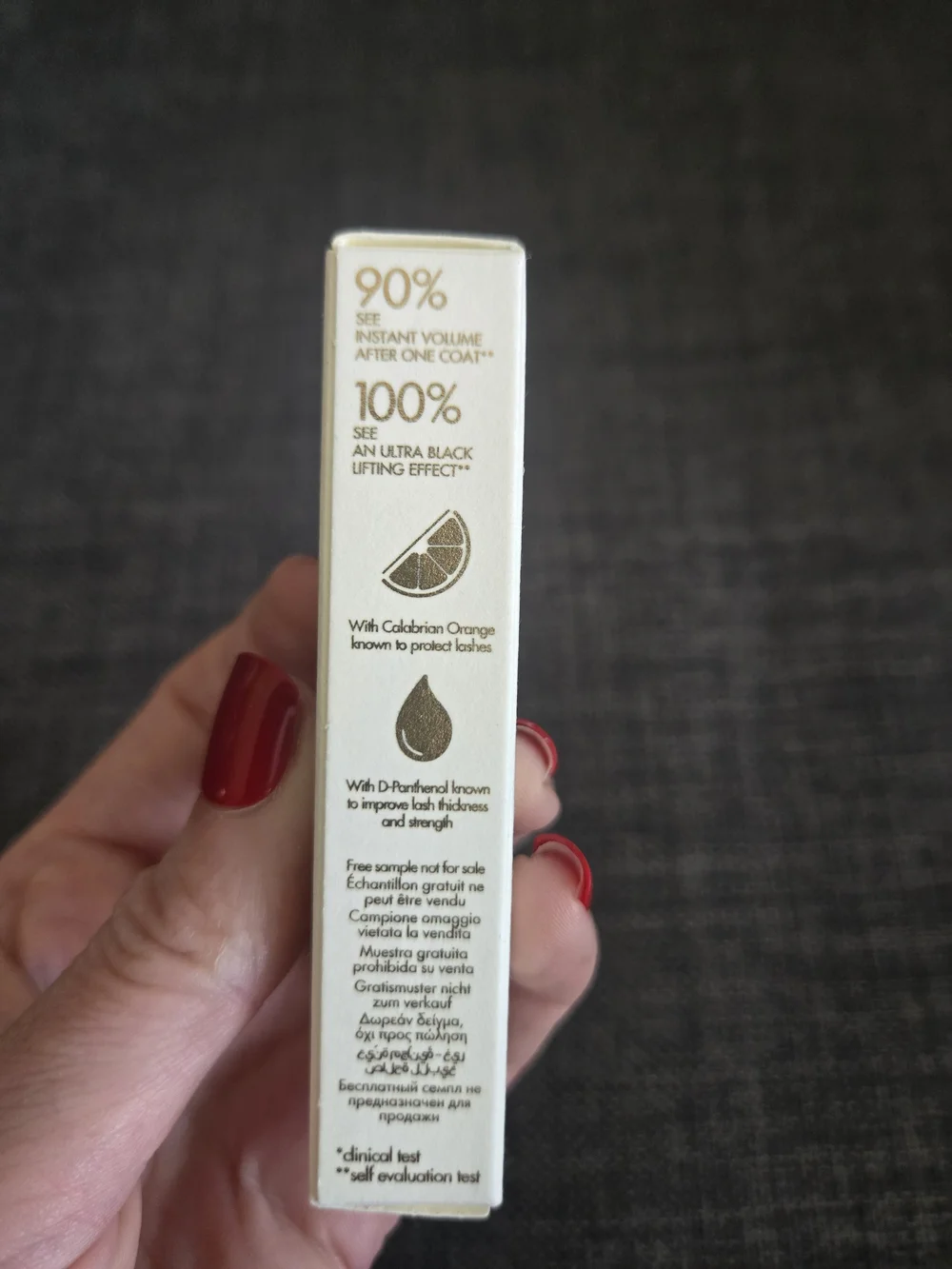 Dolce & Gabbana Metallic Gold 36 Hour Volume And Lift Extremo Mascara